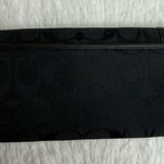 Coach Black Signature Canvas Wallet Photo 1