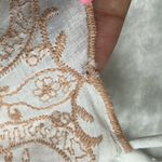 Mossimo Supply Co . size L Dress embroidered adjustable straps Beachy FLAWED Photo 12