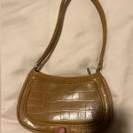 Nine West Vintage snake skin crocodile camel mini shoulder bag! Photo 5