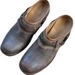 Bed Stu EUC  Leather Triad Mule Clogs Size 7 Photo 1