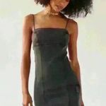 Urban Outfitters  Whitney Black Denim Mini Dress Photo 1