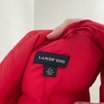 Lands' End  Vibrant Red Quilted Vest Photo 3