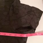 Kohls Black Sheer Mesh Tshirt Shortsleeve Photo 7
