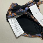 Seafolly  Silk Road Wrap Front F Cup Bikini Top in Black Size 6 NWT Photo 5