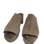 Free People 4 x $25  beige suede open toe chunky clogs size 41 Photo 1