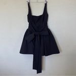 House Of CB  'Florianne' Black Bow‎ Mini Dress NWOT size S Tall long Photo 7
