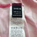 SheIn  NWOT Pink and Orange Backless Dress Vibrant Floral Photo 3