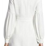 Alexis Ellena Bishop-Sleeve Mini Dress in White Photo 1