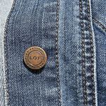 Loft Outlet Classic Denim Jean Jacket Size XS Medium Wash Stretch Blue Photo 4