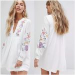 Free People  Mia Floral Embroidered Tunic Dress Photo 1