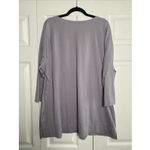J Jill Womens 3X Luxe Supima Crew Neck Neck Tunic Top Purple Size undefined Photo 2