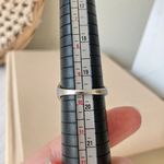 Boutique Mossy Green & Silver Glam Ring “Hortensia” Pave Filigree Alexandrite Oval Bling Promise Jewelry Photo 8