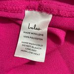 NWT Lulus Sweet‎ Surprise Bright Pink High Photo 8