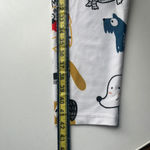 Women’s Cartoon Dog Graphic Print Leggings White Multi Size M Photo 6