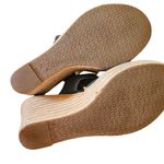 Michael Kors  Damita Indigo Blue Jean Canvas Espadrille Wedge Sandals 8M Photo 2