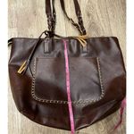 Weimeibaige Dark Brown Vegan Leather Purse Shoulder Handbag Photo 3