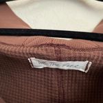 Free People We The Free Close To You Off The Shoulder Pullover in Fired Brown S Photo 3