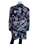 Susan Graver GRAVER  Floral Tapestry Rhinestone Embellished Blazer Coat Photo 7