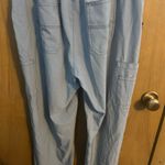 Carhartt  Blue Straight Leg Pants with Elastic Waistband Photo 1