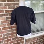 The Rolling Stones Galaxy Tongue Cropped Tee | Vintage Y2K Rock Band Shirt Sz L Photo 5