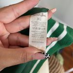 Pretty Little Thing PLT Green and Cream Varsity Jacket Size XL Photo 6