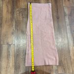 Wilfred Aritzia  Free Womens Small Pink Long Slit Midi Skirt Cozy Terry Cloth Photo 6