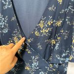 Orange Creek  Midnight Blue Floral Maxi Dress Photo 5
