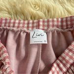 Livi pink plaid mini ruffle skirt Photo 1