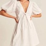 Abercrombie & Fitch Abercrombie white linen dress Photo 0