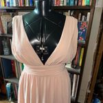 Lulus Lulu’s semi formal blush pink sexy evening maxi dress Photo 2