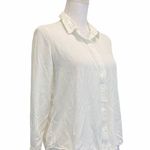 Frank And Oak  White Button Down Medium Shirt Photo 1