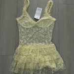 Akira DREAMING ABOUT YOU LACE MINI DRESS Photo 0