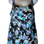 Swimsuits For All Black Tie Sides Tankini Swimsuit Aquabelle Size 20 GUC #1262 Photo 0