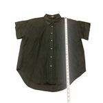 J.CREW BAIRD MCNUTT Irish Linen Relaxed Fit Short Sleeve Shirt Womens Small NWOT Black Photo 5