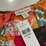 Coldwater Creek Rosa Red Patchwork Sleeveless Maxi Dress Size Medium Petite Photo 4