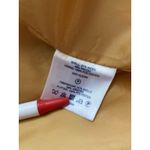 Land's End Jacket Womens 4P Wool Blend Mustard Yellow Gold Button Blazer Suit Photo 8