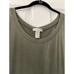 Toska Green‎ Olive Long T Shirt Size XL Photo 1
