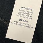 Land’s End Women Black Long Sleeve Antistatic Pullover ZipUp Fleece Photo 9