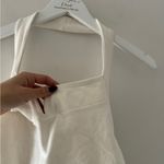 Reformation Arwen Ivory Knit Tank M Photo 3