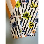 Bimba Y Lola Mixed Print Wrap Tank Top Size XS Stripe Floral Orange Beach Swim Photo 7