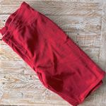 Faded Glory 👖  Red Jean Shorts XXL | Stretchy Comfy Pull-On Style 👖 ~2X Photo 2
