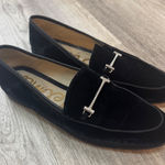 Sam Edelman  Lior Loafers in black velvet Women's Size 8 Photo 0
