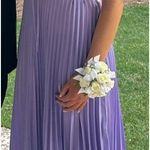 Hello Molly  Elegant Lavender Pleated Dress  Photo 0