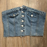 Meshki Denim Top Photo 0