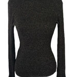 Veronica Beard  Lilia Sweater Metallic Knitted Turtleneck Flared Cuff Women's XS Photo 0