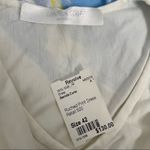 DANIELA CORTE REVOLVE Watercolor Bodycon Dress Womens Size Medium Coastal Unique White Photo 12