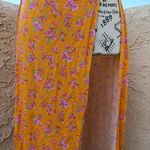 Beach Bunny Saddie bikini cover-up orange floral midi dress size S small NWT Photo 4