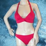 Victoria's Secret  Two Piece Red Bikini Set XS/S Photo 0