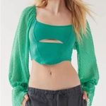 Urban Outfitters Cut Out Cropped Bustier Top. Size S Photo 0