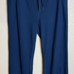 32 Degrees Heat  Womens Large Teal Drawstring Pants Wide Leg Pull On Travel Beach Photo 0